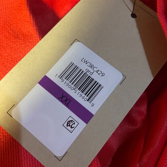 **Levi's** Double Breasted Blazer XXL Hibiscus NWT - Picture 7 of 8